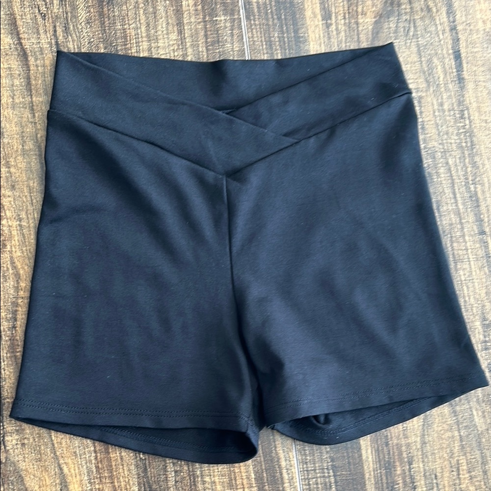 Black Dance Shorts For Kids